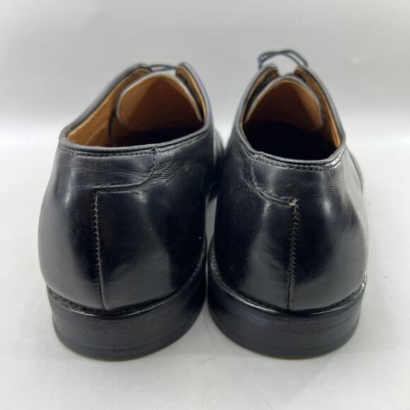 Allen Edmonds Park Avenue Oxford Men Size 9.5 3E Wide Black Cap Toe Dress Shoes main image 7